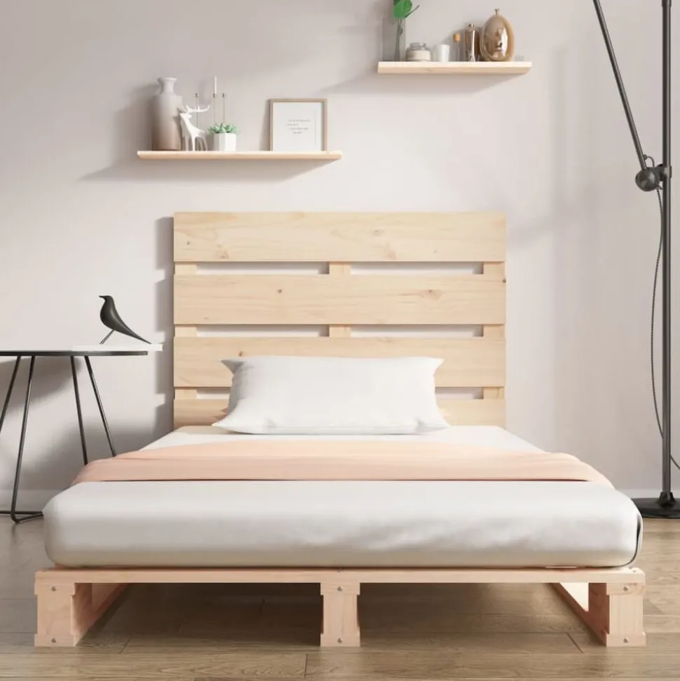 vidaXL Cadre de lit sans matelas 90x200 cm bois de pin massif