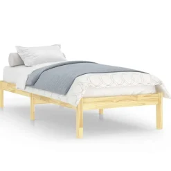 vidaXL Cadre de lit sans matelas bois massif