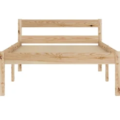 vidaXL Cadre de lit sans matelas bois massif de pin 100x200 cm