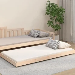 vidaXL Cadre de lit sans matelas 100x200 cm bois massif de pin