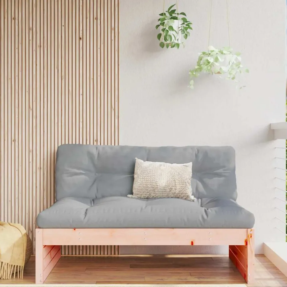 vidaXL Canapé central 120x80 cm bois massif douglas