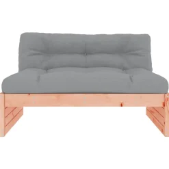 vidaXL Canapé central 120x80 cm bois massif douglas