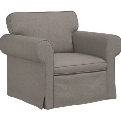 vidaXL Canapé Taupe 95 x 82 x 80 cm tissu