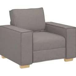vidaXL Canapé-chaise Taupe 100x78x84 cm Tissu