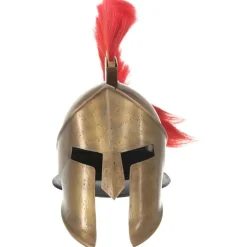 vidaXL Casque de guerrier grec antique pour GN Laiton Acier