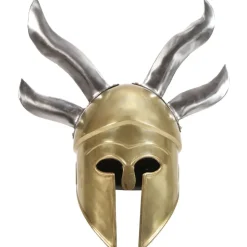 vidaXL Casque de guerrier grec antique pour GN Laiton Acier