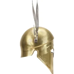 vidaXL Casque de guerrier grec antique pour GN Laiton Acier
