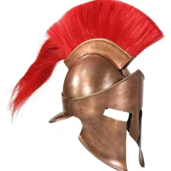 vidaXL Casque de guerrier grec antique pour GN Cuivre Acier