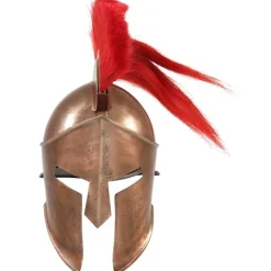 vidaXL Casque de guerrier grec antique pour GN Cuivre Acier