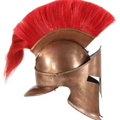 vidaXL Casque de guerrier grec antique pour GN Cuivre Acier