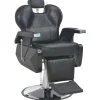 vidaXL Chaise de barbier Noir 72x68x98 cm Similicuir