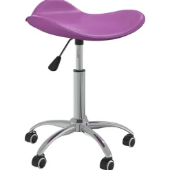 vidaXL Chaise de bureau Violet Similicuir