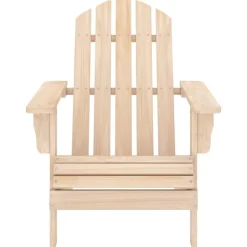 vidaXL Chaise de jardin Adirondack bois de sapin massif