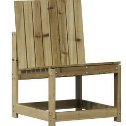 vidaXL Chaise de jardin 50,5x55x77 cm bois de pin imprégné