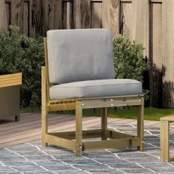 vidaXL Chaise de jardin 50,5x55x77 cm bois de pin imprégné