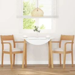 vidaXL Chaises à manger coussins 2 pcs naturel bois massif caoutchouc