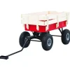 vidaXL Chariot à main 150 kg Rouge