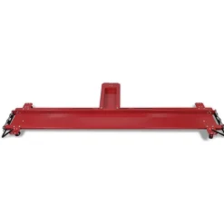 vidaXL Chariot de moto Rouge