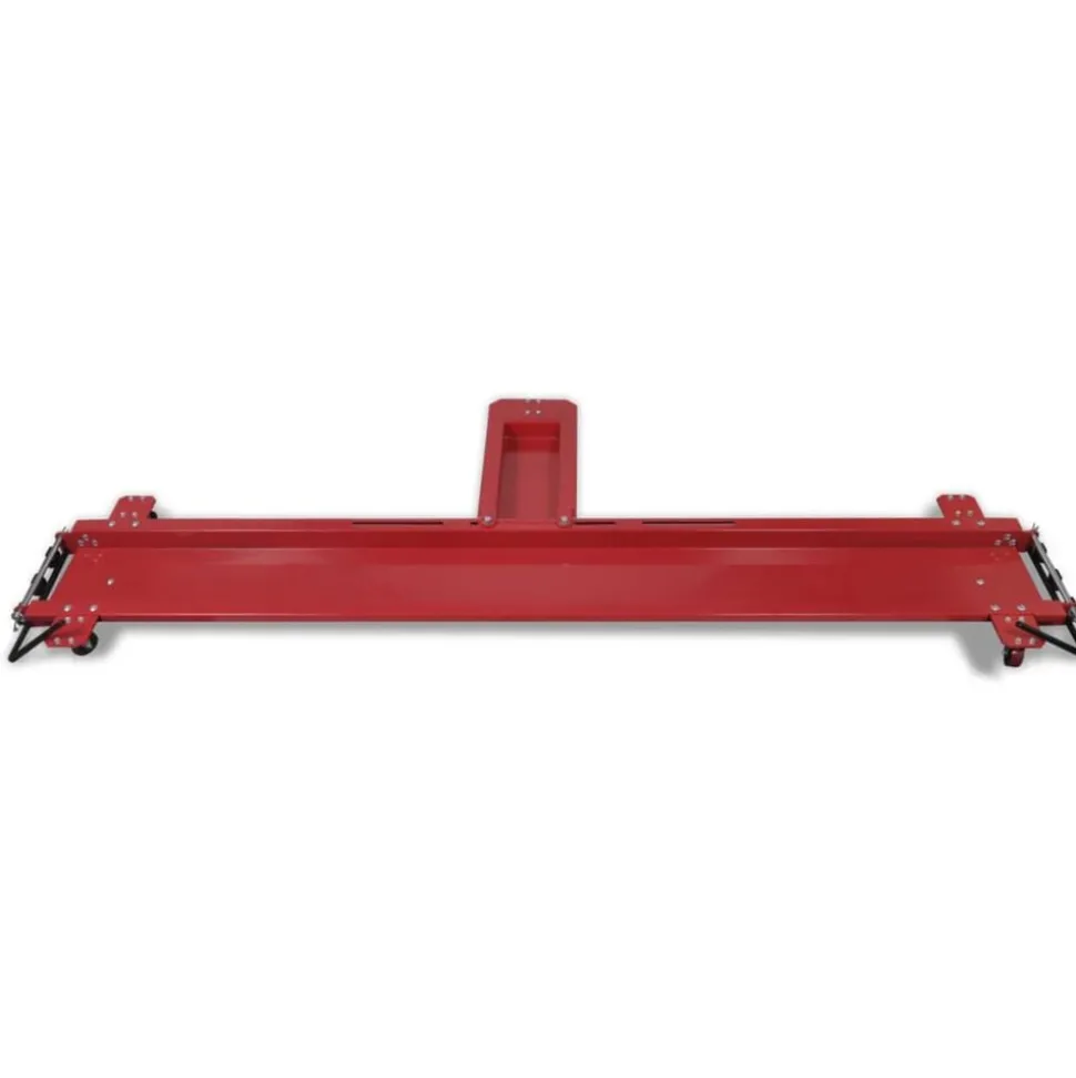 vidaXL Chariot de moto Rouge