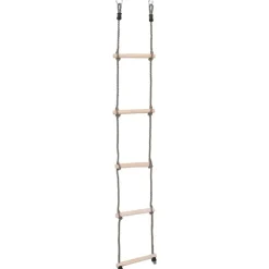 vidaXL Échelle à 5 échelons 210 cm Bois de pin massif