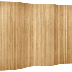 vidaXL Cloison de séparation bambou largeur 250 cm hauteur 165 cm naturel
