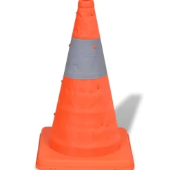 vidaXL Cônes de signalisation escamotables 5 pcs 42 cm