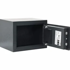 vidaXL Coffre-fort numérique Gris foncé 23 x 17 x 17 cm Acier