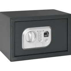 vidaXL Coffre-fort numérique Gris foncé 31 x 20 x 20 cm Acier