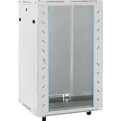 vidaXL Coffret de réseau 18U 19" IP20 gris 60x60x100 cm