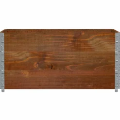 vidaXL Colliers de palette 3 pcs marron 120x80 cm bois de pin solide