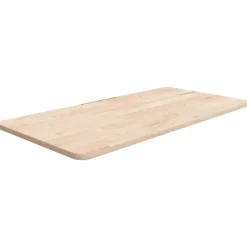 vidaXL Comptoir de salle de bain 80x40x1,5 cm Bois massif non traité