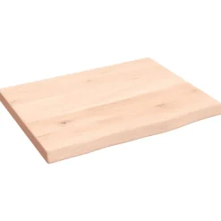 vidaXL Comptoir de salle de bain 40x30x2 cm bois massif non traité
