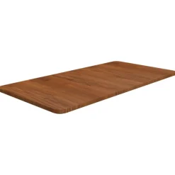 vidaXL Comptoir de salle de bain Marron foncé 80x40x1,5 cm Bois traité