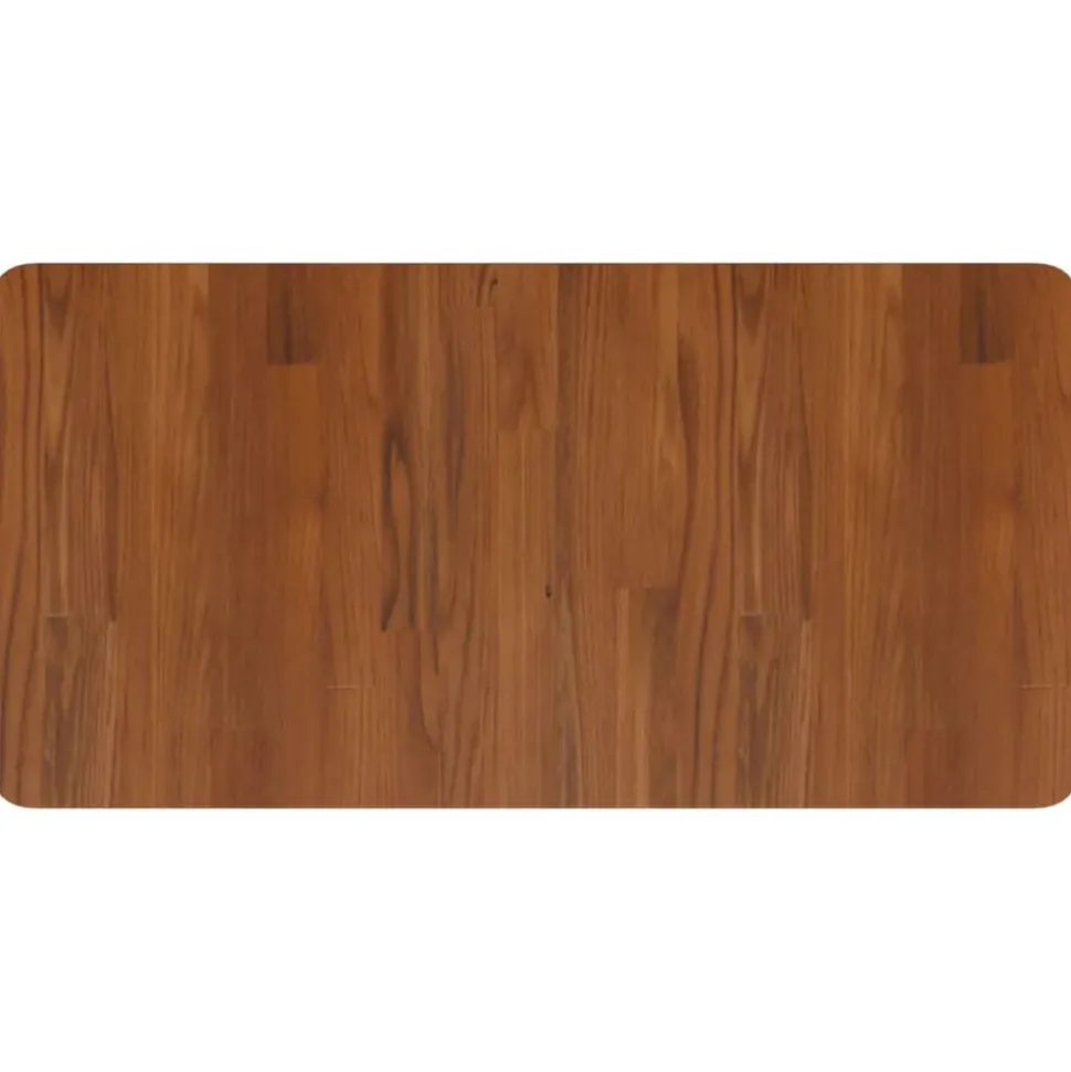 vidaXL Comptoir de salle de bain Marron foncé 80x40x1,5 cm Bois traité