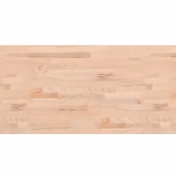 vidaXL Comptoir de salle de bain 80x40x1,5 cm bois massif de hêtre
