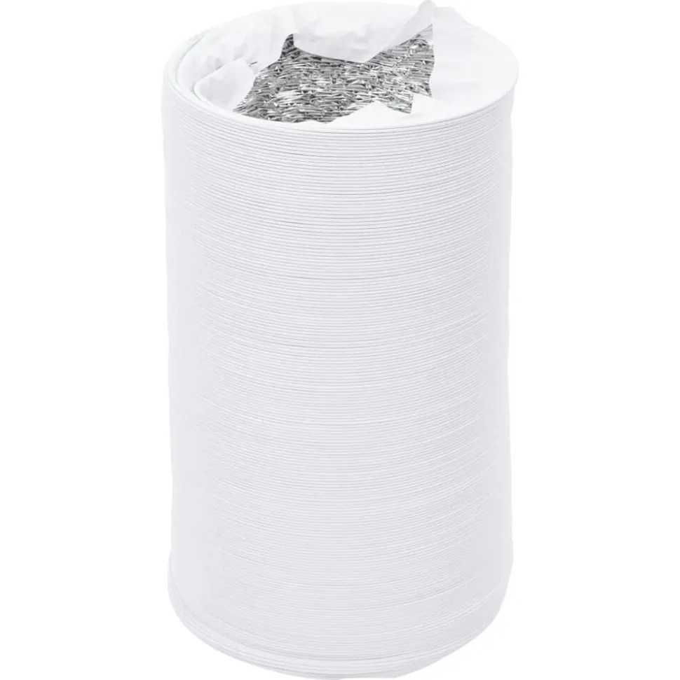 vidaXL Conduit de ventilation aluminium et PVC 6 m Ø10 cm