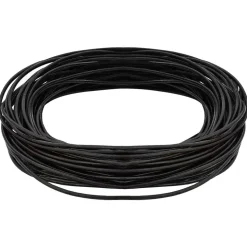 vidaXL Corde en Cuir Marron foncé Ø1 mm x 5 m Cuir