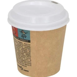 vidaXL Couvercles de tasses à café en papier Ø60 mm 4oz 1000 pcs blanc