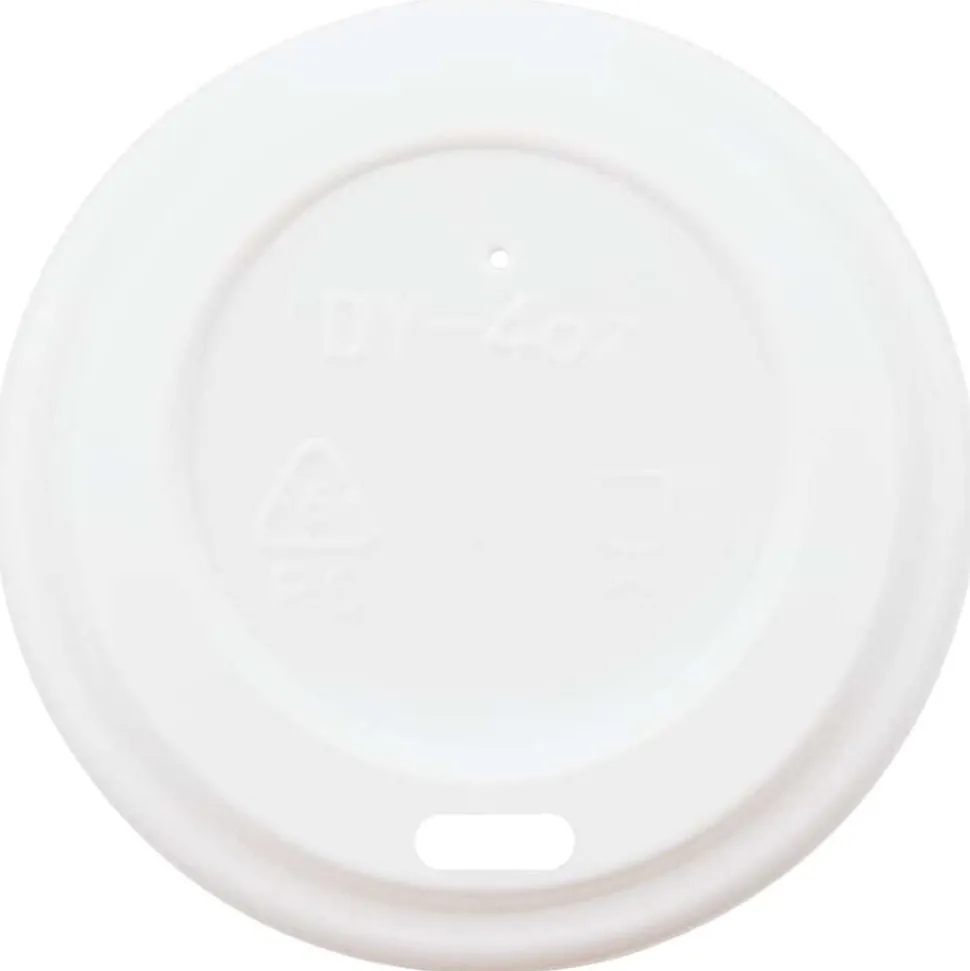 vidaXL Couvercles de tasses à café en papier Ø60 mm 4oz 1000 pcs blanc