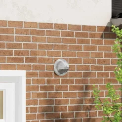 vidaXL Couvre-vent Air 8 pcs Argent 150 mm Acier inoxydable