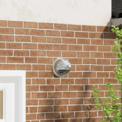 vidaXL Couvre-vent Air 2 pcs Argent 200 mm Acier inoxydable