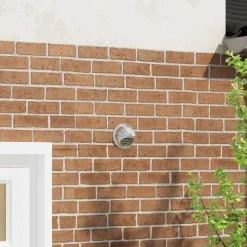 vidaXL Couvre-vent Air 2 pcs Argent 100 mm Acier inoxydable
