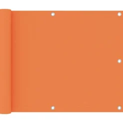 vidaXL Écran de balcon Orange 75x300 cm Tissu Oxford