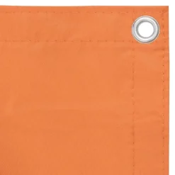 vidaXL Écran de balcon Orange 75x300 cm Tissu Oxford
