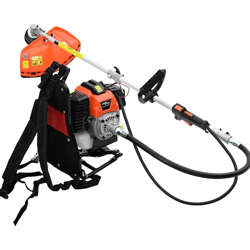 vidaXL Débroussailleuse sac à dos conception orange 52 cc 1,45 kW