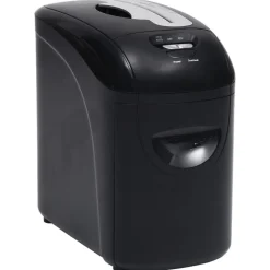 vidaXL Déchiqueteuse de papier 10 feuilles à micro-coupe Noir