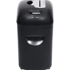 vidaXL Déchiqueteuse de papier 10 feuilles à micro-coupe Noir