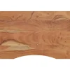 vidaXL Dessus de bureau 100x60x2,5 cm rectangulaire bois massif acacia