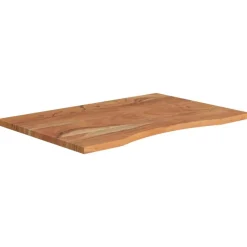 vidaXL Dessus de bureau 100x60x2,5 cm rectangulaire bois massif acacia