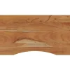 vidaXL Dessus de bureau 100x50x2,5 cm rectangulaire bois massif acacia